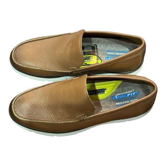 Sketchers Sneakers Men Tan 7 NWT - Picture 2 of 3